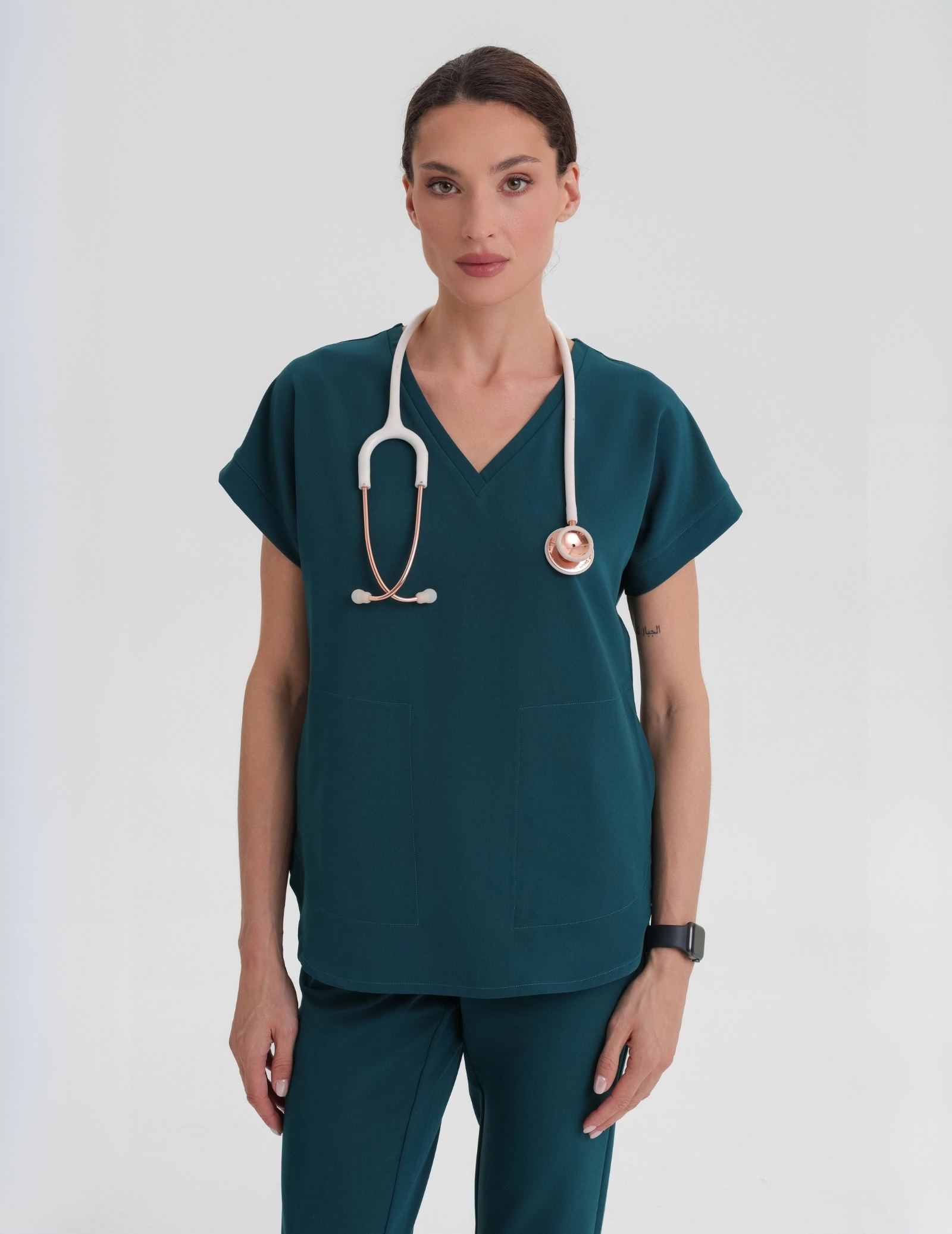 Bluza Medyczna Kendall - DEEP GREEN Bluza Medyczna Kendall - DEEP GREEN