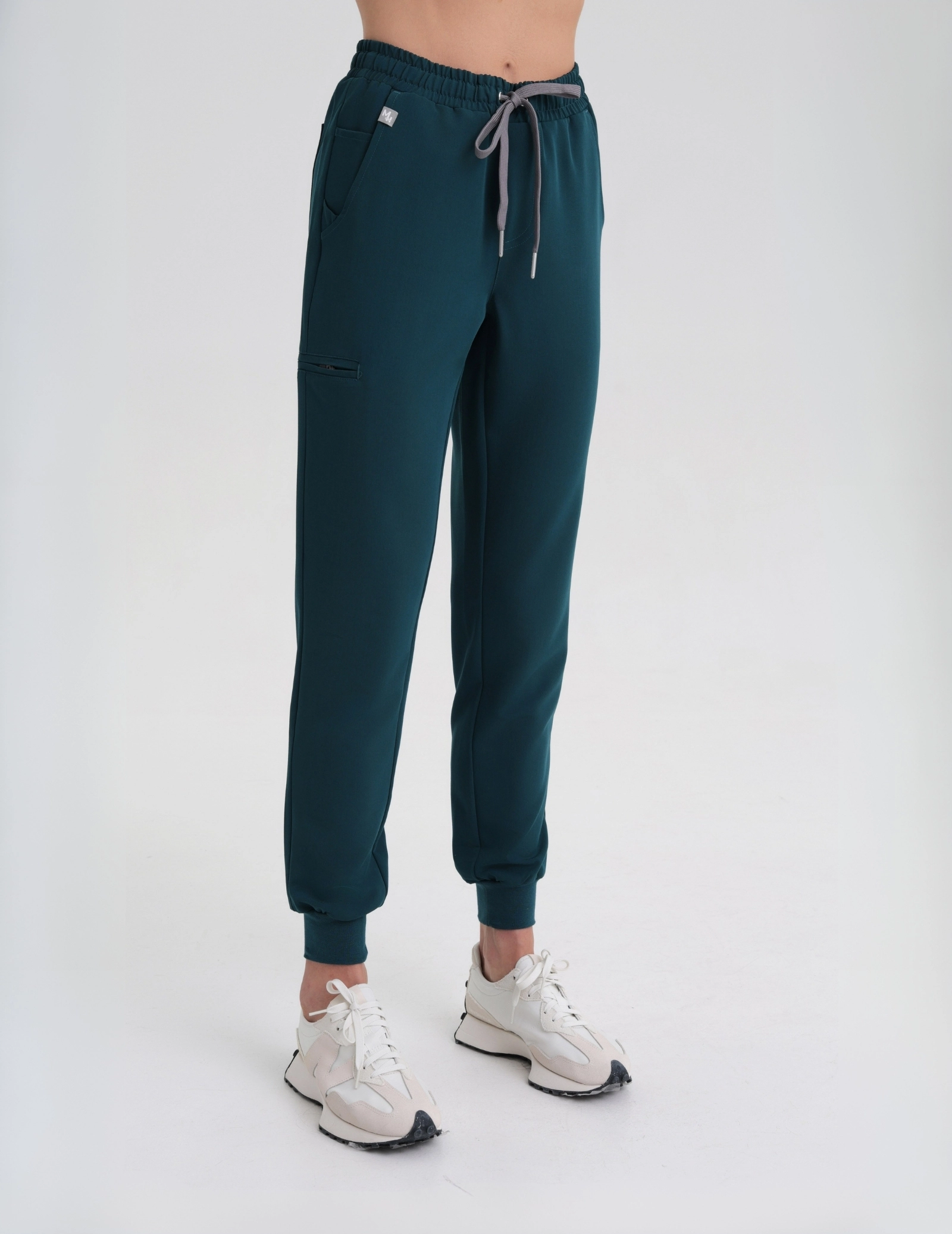 Spodnie damskie Joggery - DEEP GREEN Spodnie damskie Joggery - DEEP GREEN