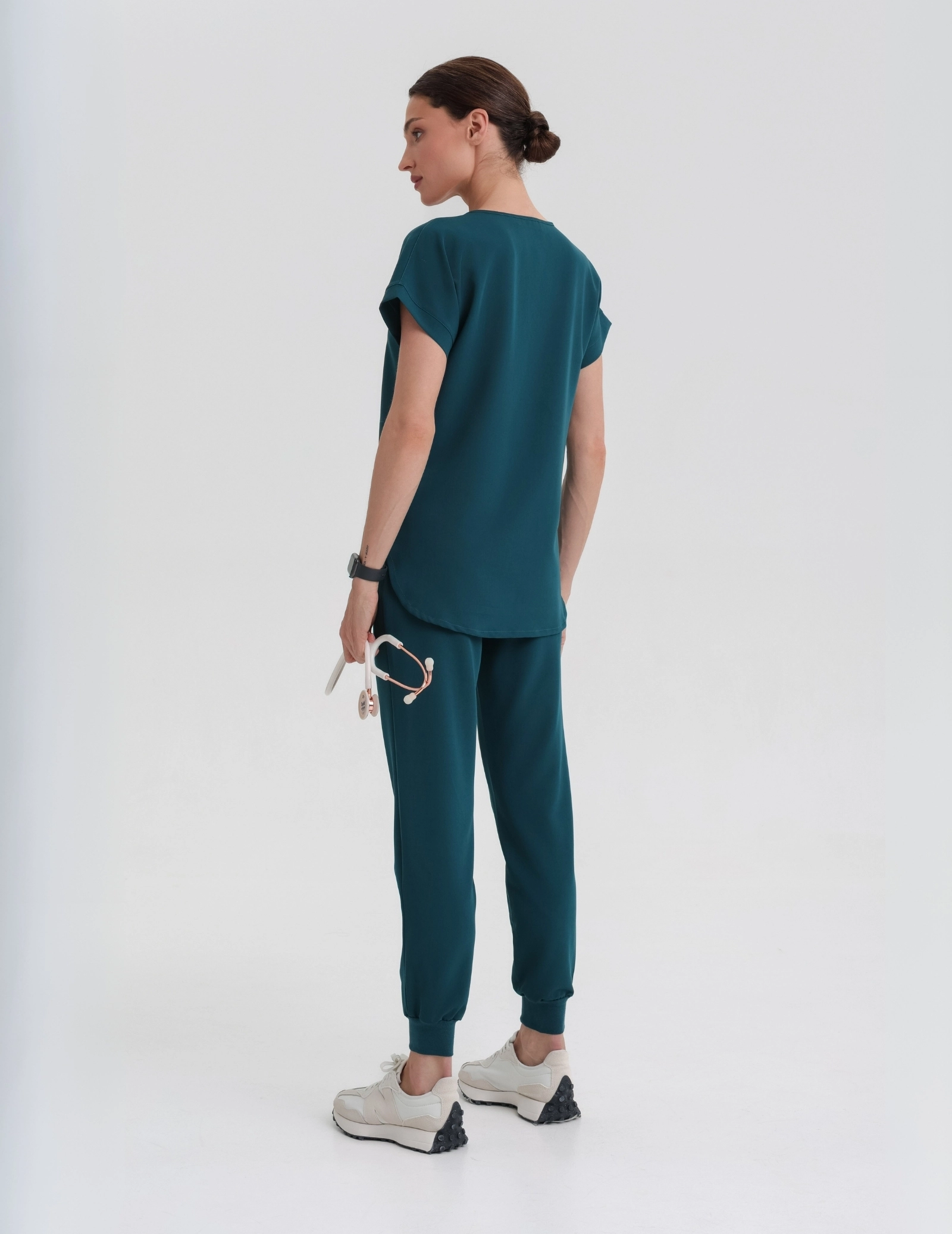 Spodnie damskie Joggery - DEEP GREEN Spodnie damskie Joggery - DEEP GREEN