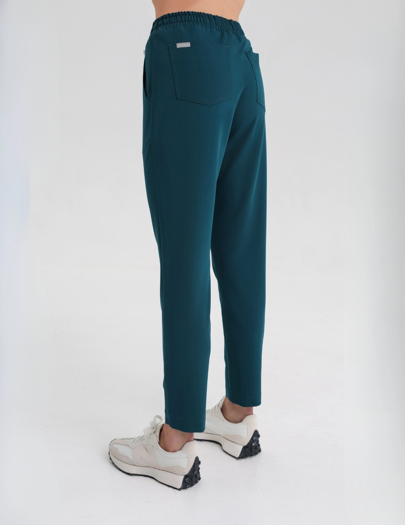 Spodnie Damskie Basic - DEEP GREEN