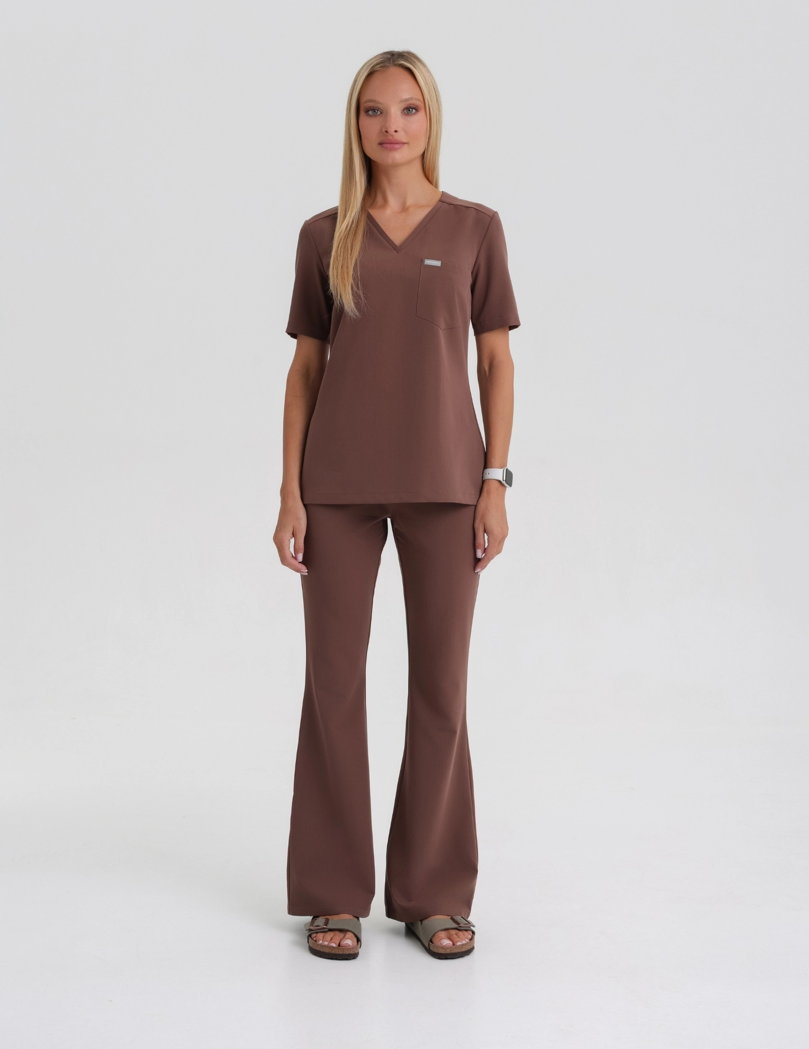Bluza Medyczna Raya One Pocket - MILKY BROWN Bluza Medyczna Raya One Pocket - MILKY BROWN