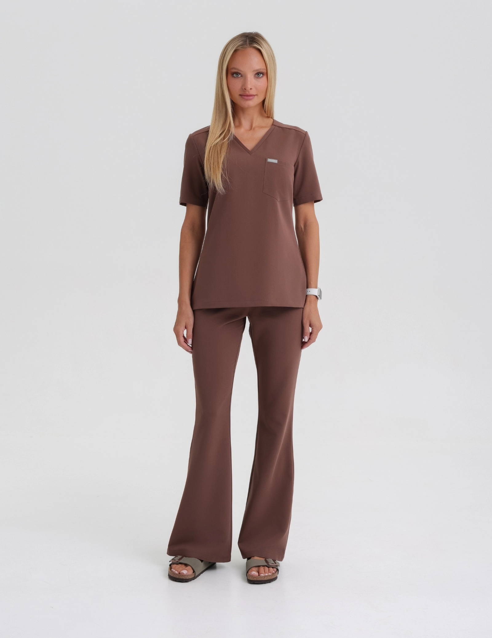 Bluza Medyczna Raya One Pocket - MILKY BROWN Bluza Medyczna Raya One Pocket - MILKY BROWN