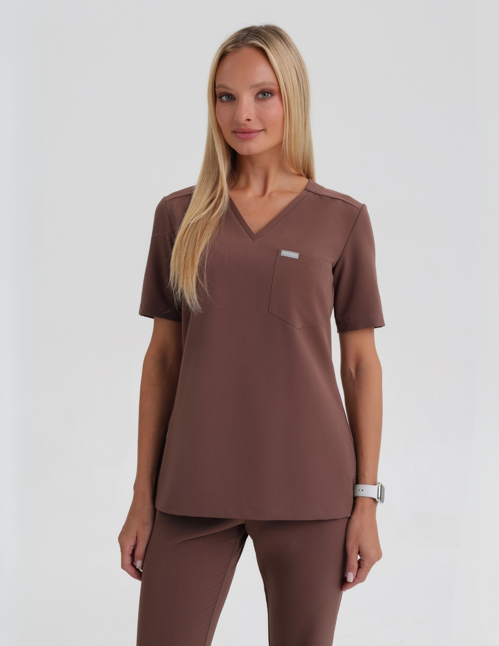 Bluza Medyczna Raya One Pocket - MILKY BROWN Bluza Medyczna Raya One Pocket - MILKY BROWN