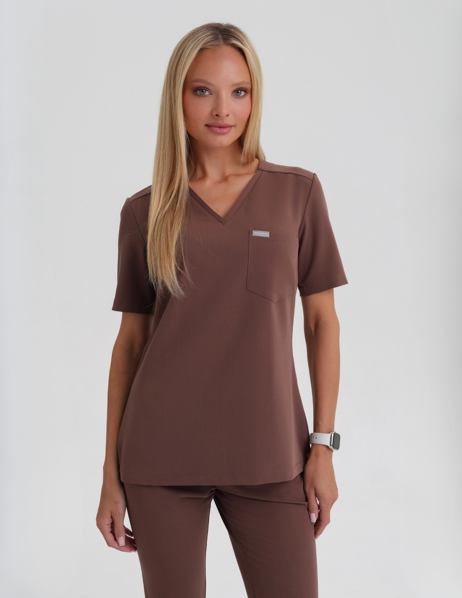 Bluza Medyczna Raya One Pocket - MILKY BROWN Bluza Medyczna Raya One Pocket - MILKY BROWN