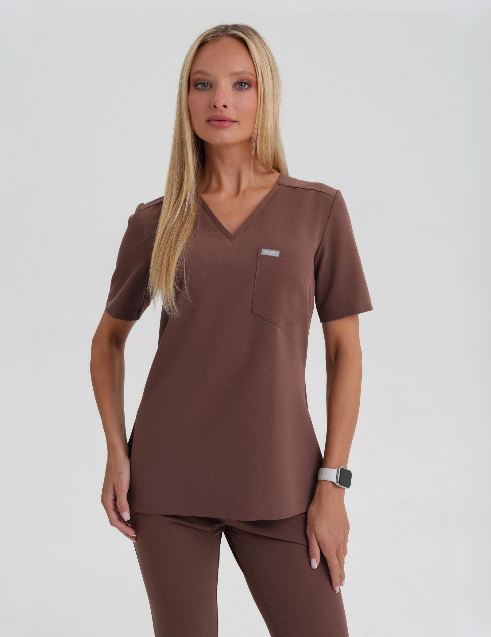 Bluza Medyczna Raya One Pocket - MILKY BROWN Bluza Medyczna Raya One Pocket - MILKY BROWN