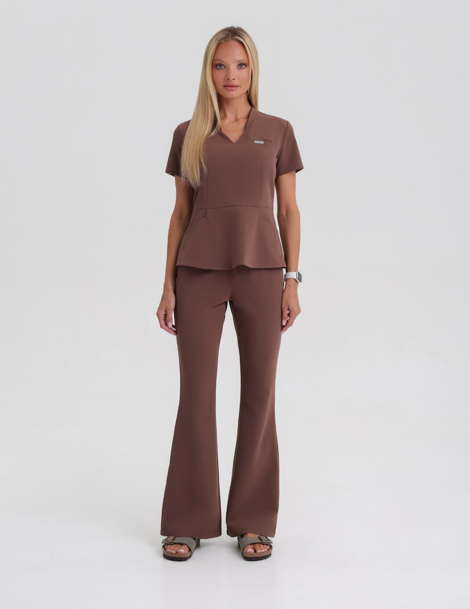 Bluza Medyczna Kori - MILKY BROWN