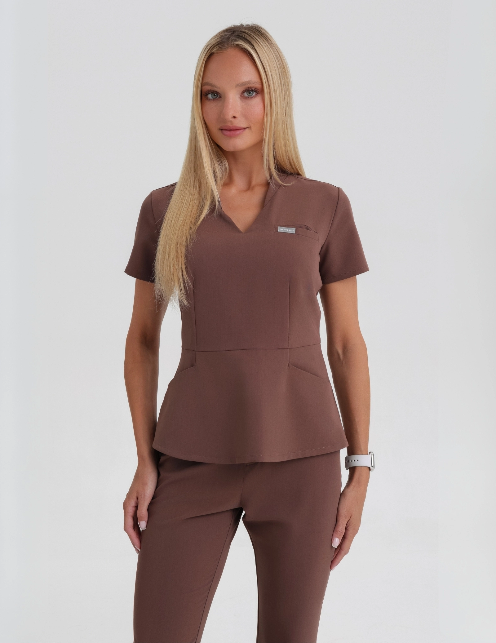 Bluza Medyczna Kori - MILKY BROWN