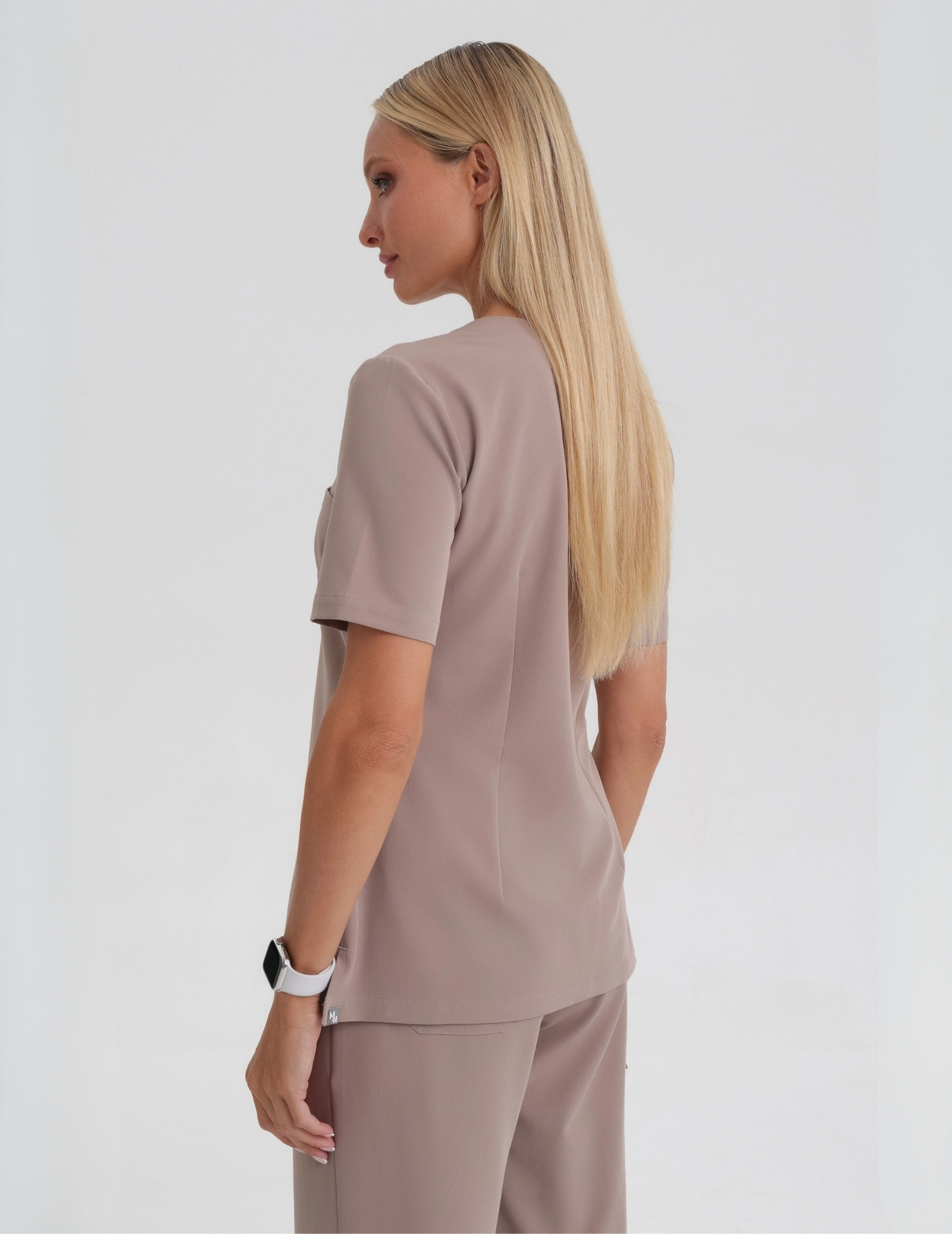 Bluza Medyczna Raya One Pocket - BEIGE