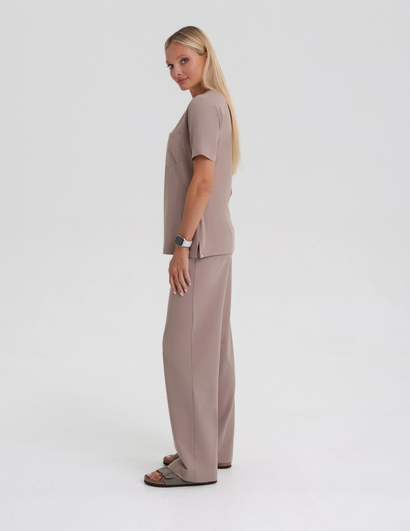 Bluza Medyczna Raya One Pocket - BEIGE
