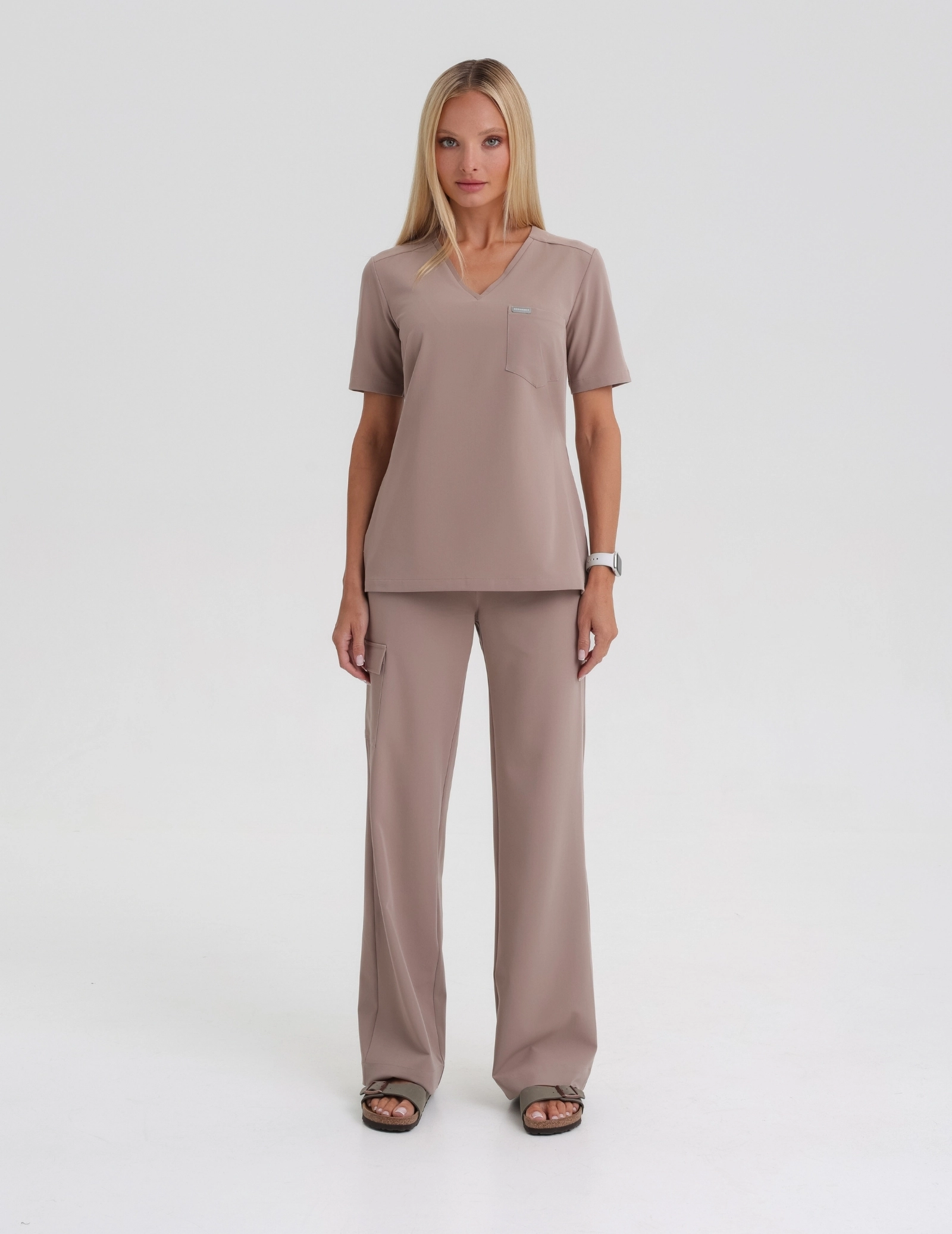 Spodnie Damskie Yoga - BEIGE
