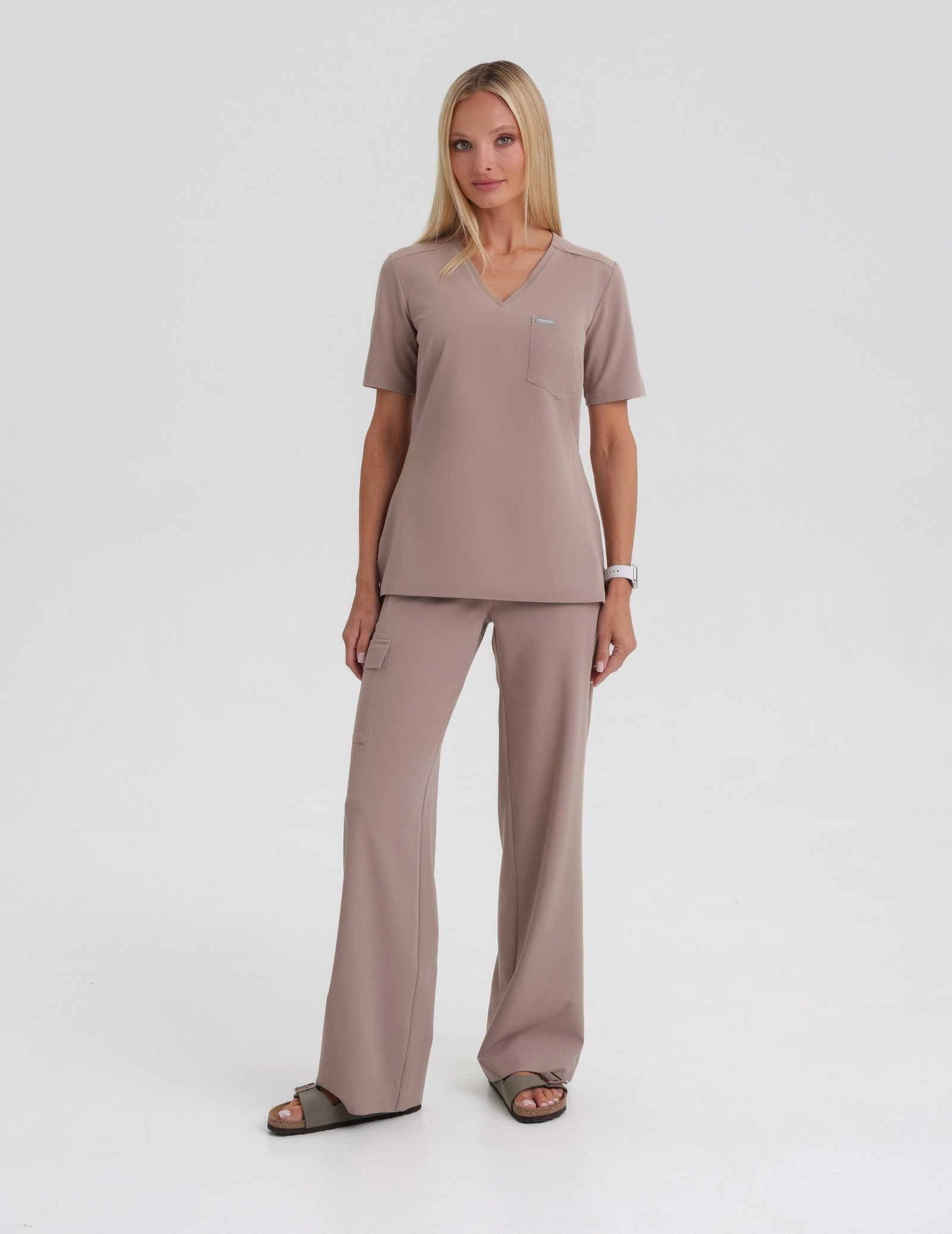 Spodnie Damskie Yoga - BEIGE