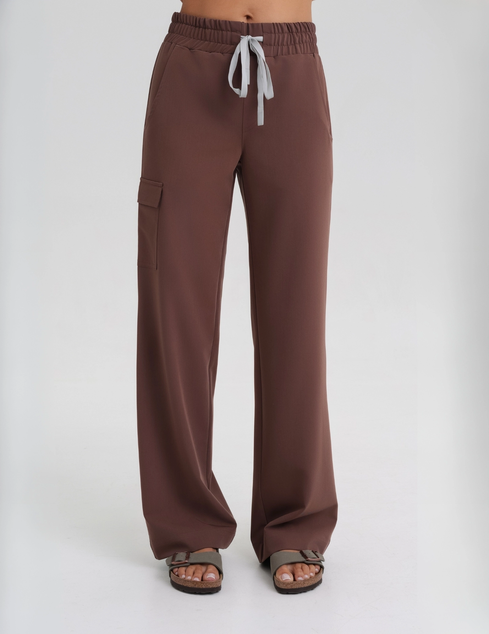 Spodnie YOGA - MILKY BROWN