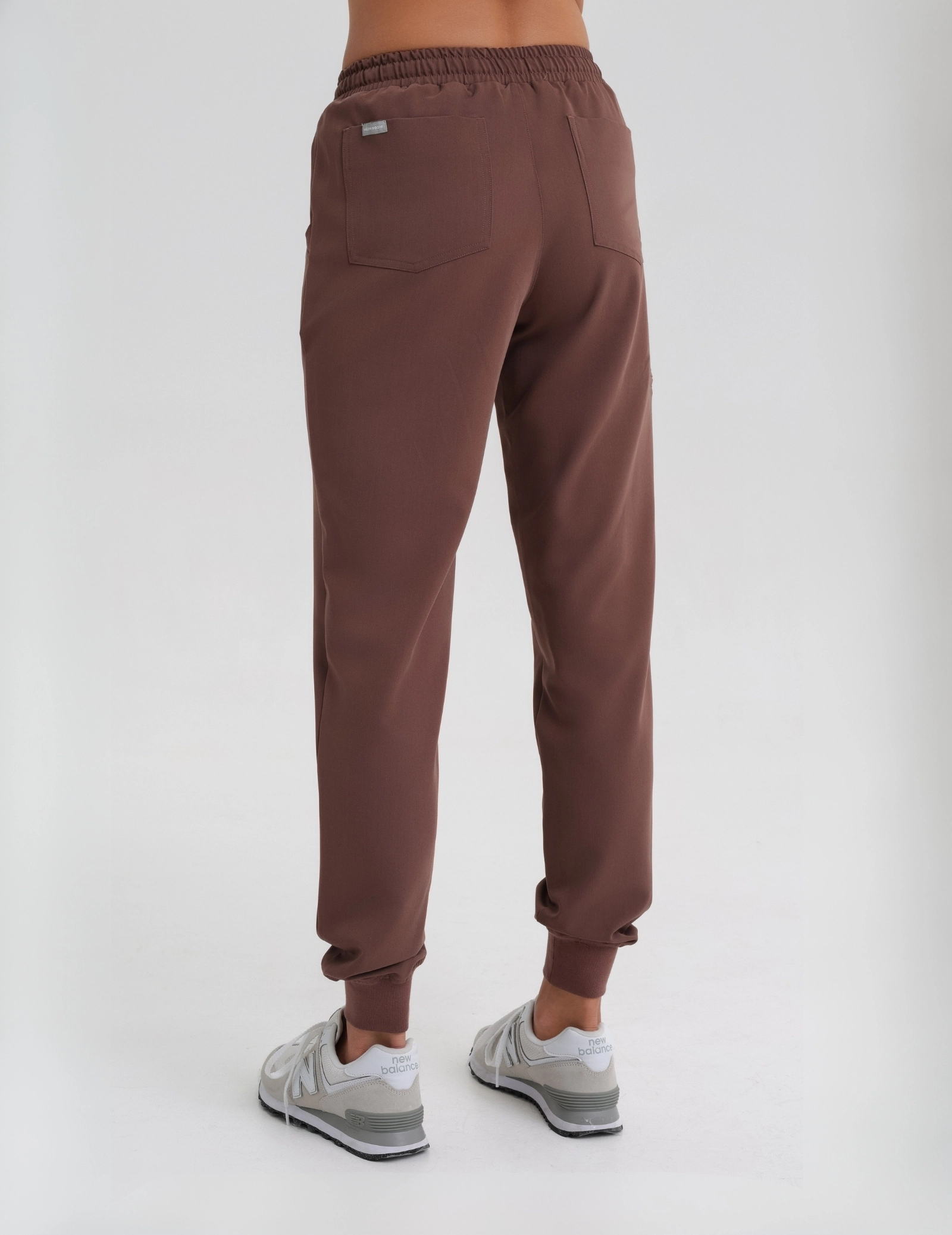 Spodnie Joggery damskie - MILKY BROWN