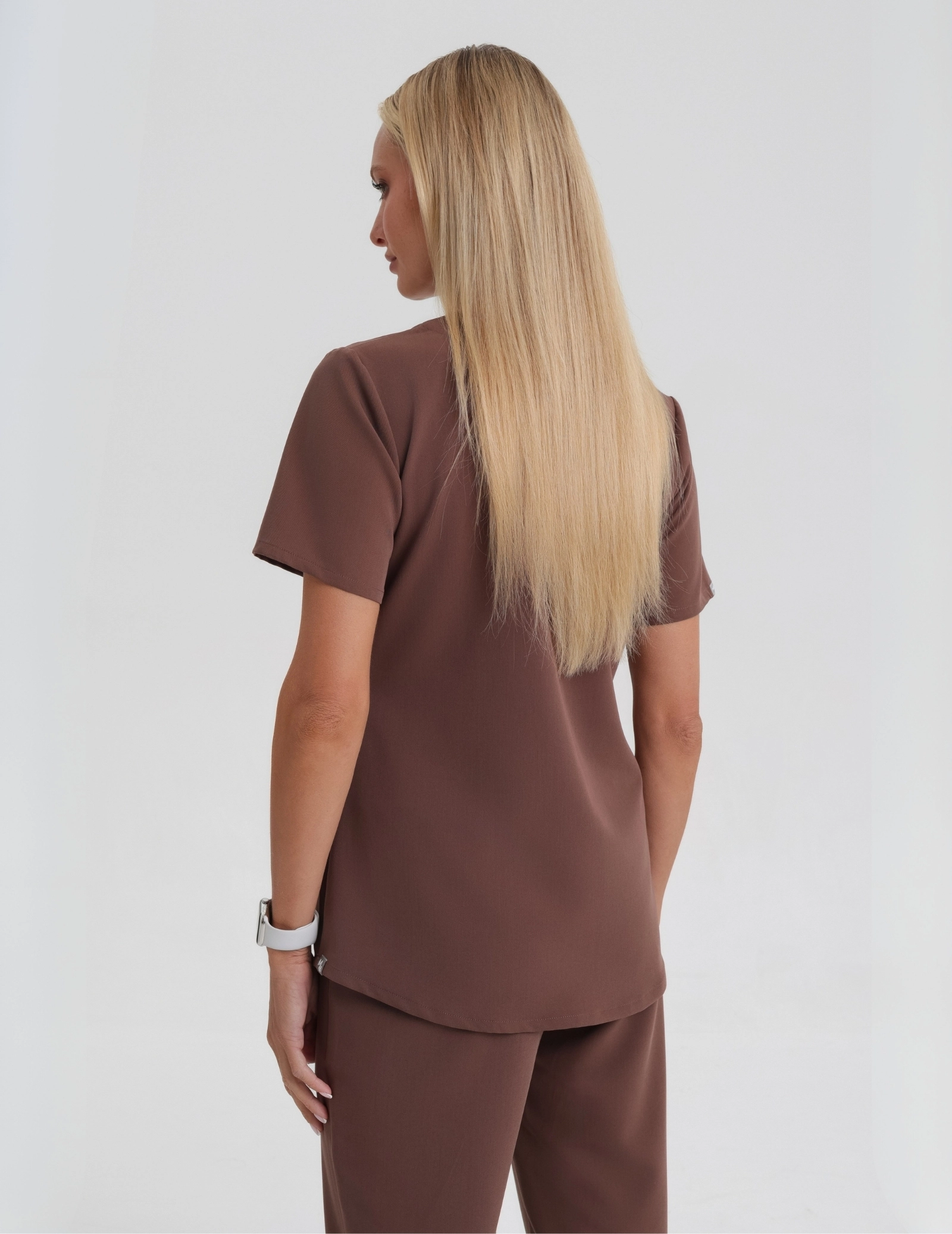 Bluza Medyczna Grace - MILKY BROWN