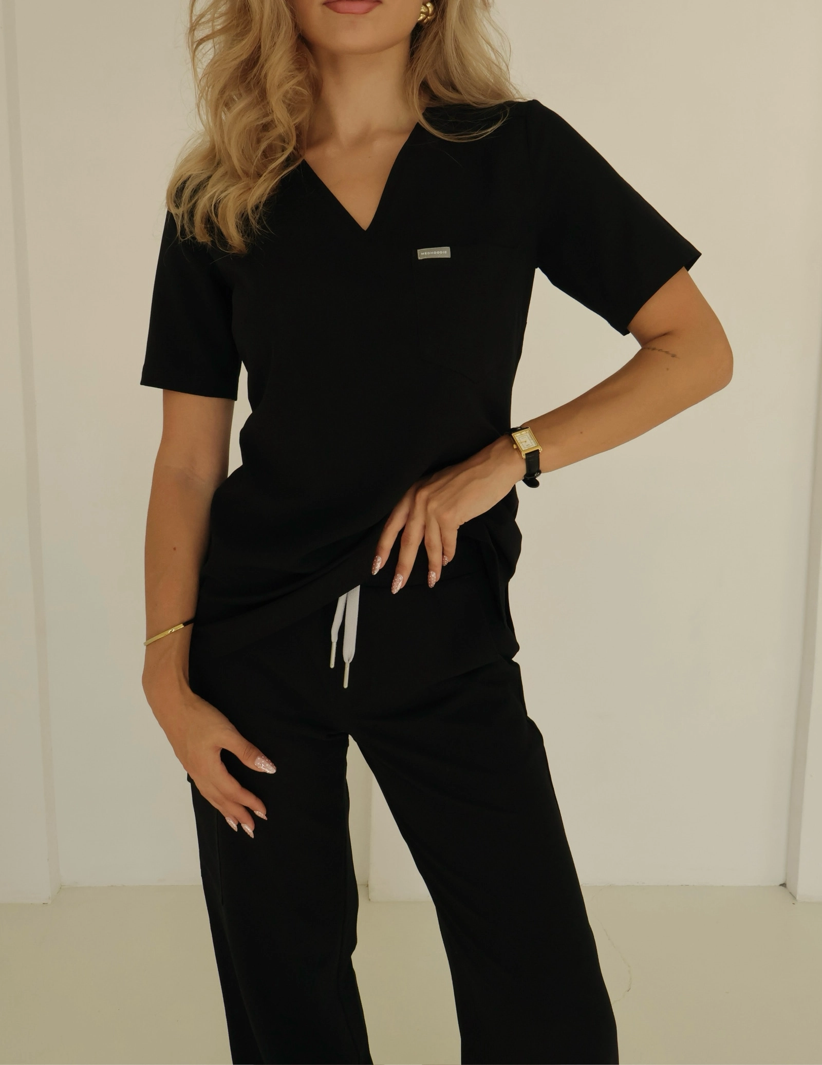 Bluza Medyczna Raya One Pocket - BLACK