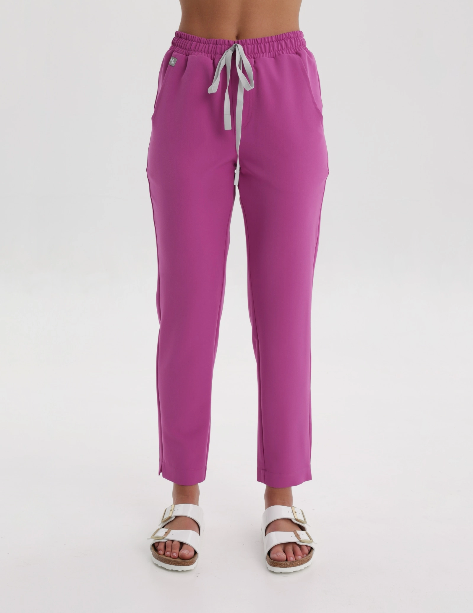 Spodnie damskie Basic - ELECTRIC PINK