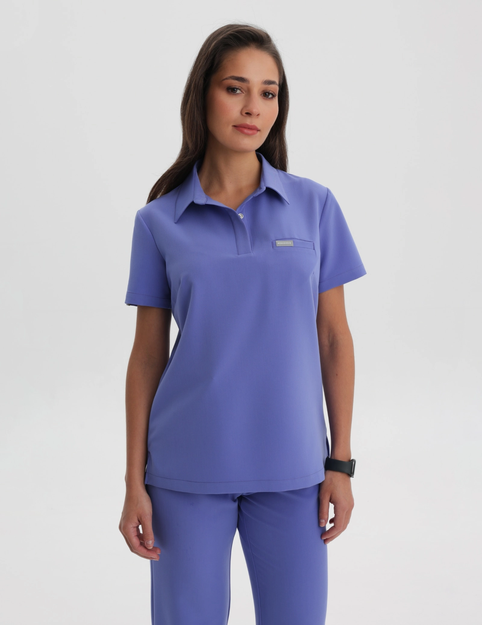 Bluza Medyczna Polo - DENIM BLUE