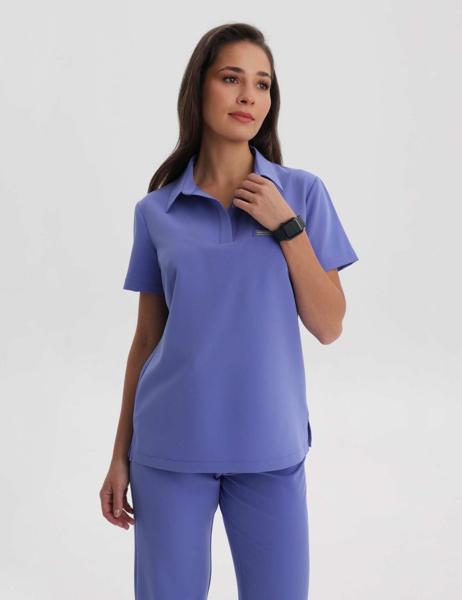 Bluza Medyczna Polo - DENIM BLUE