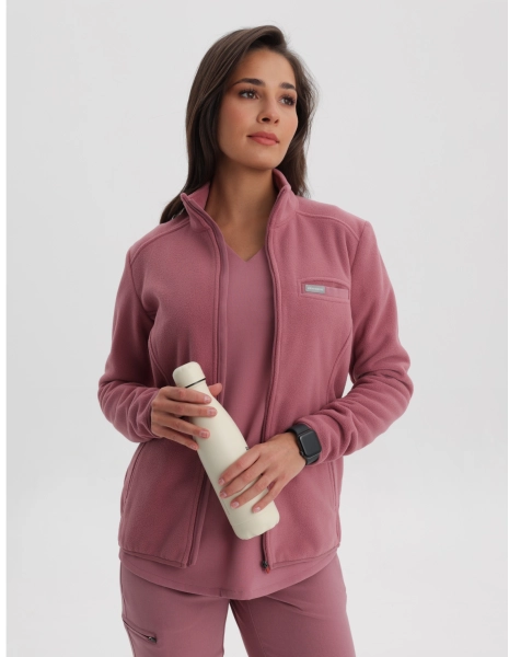 Bluza Polarowa Damska COZY HEAT - WOODROSE