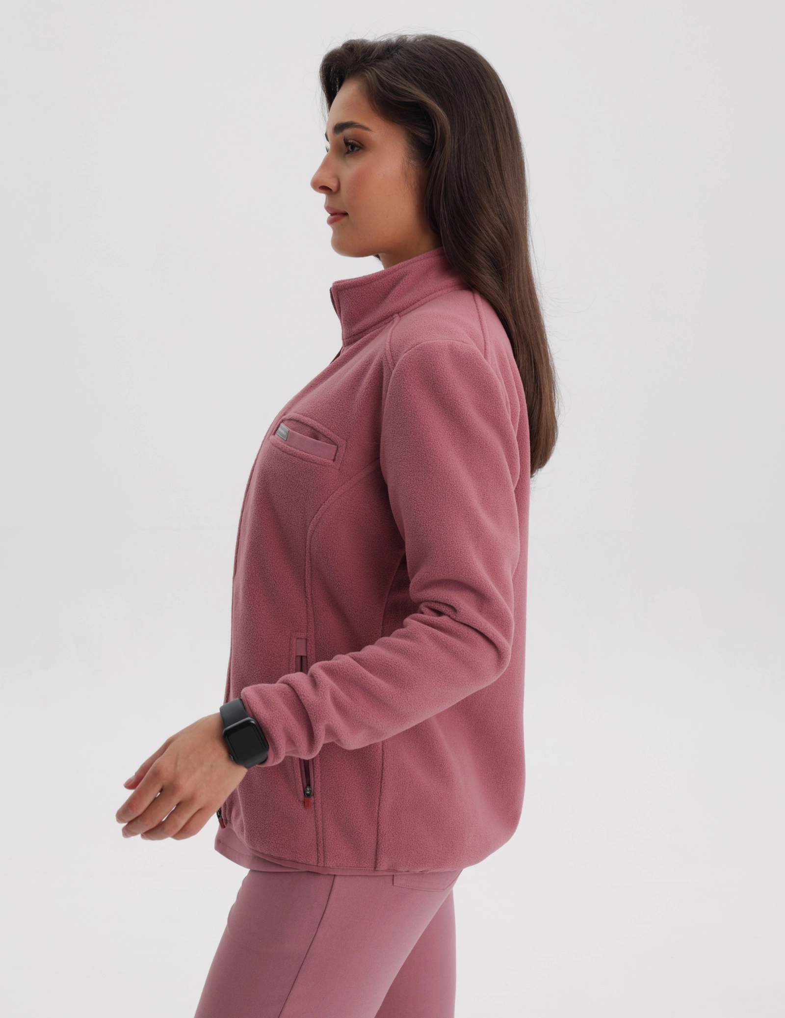 Bluza Polarowa Damska COZY HEAT - WOODROSE