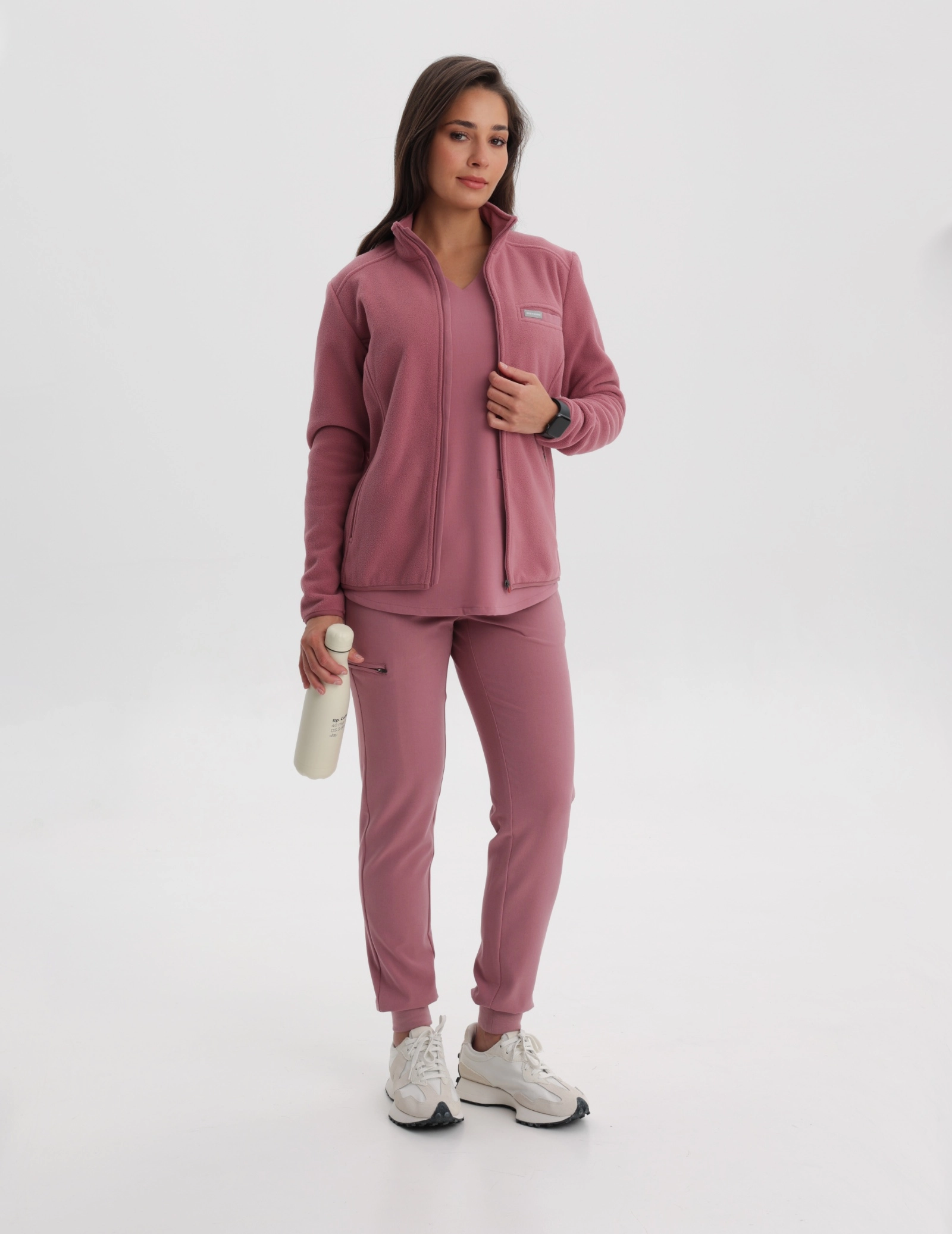 Bluza Polarowa Damska COZY HEAT - WOODROSE