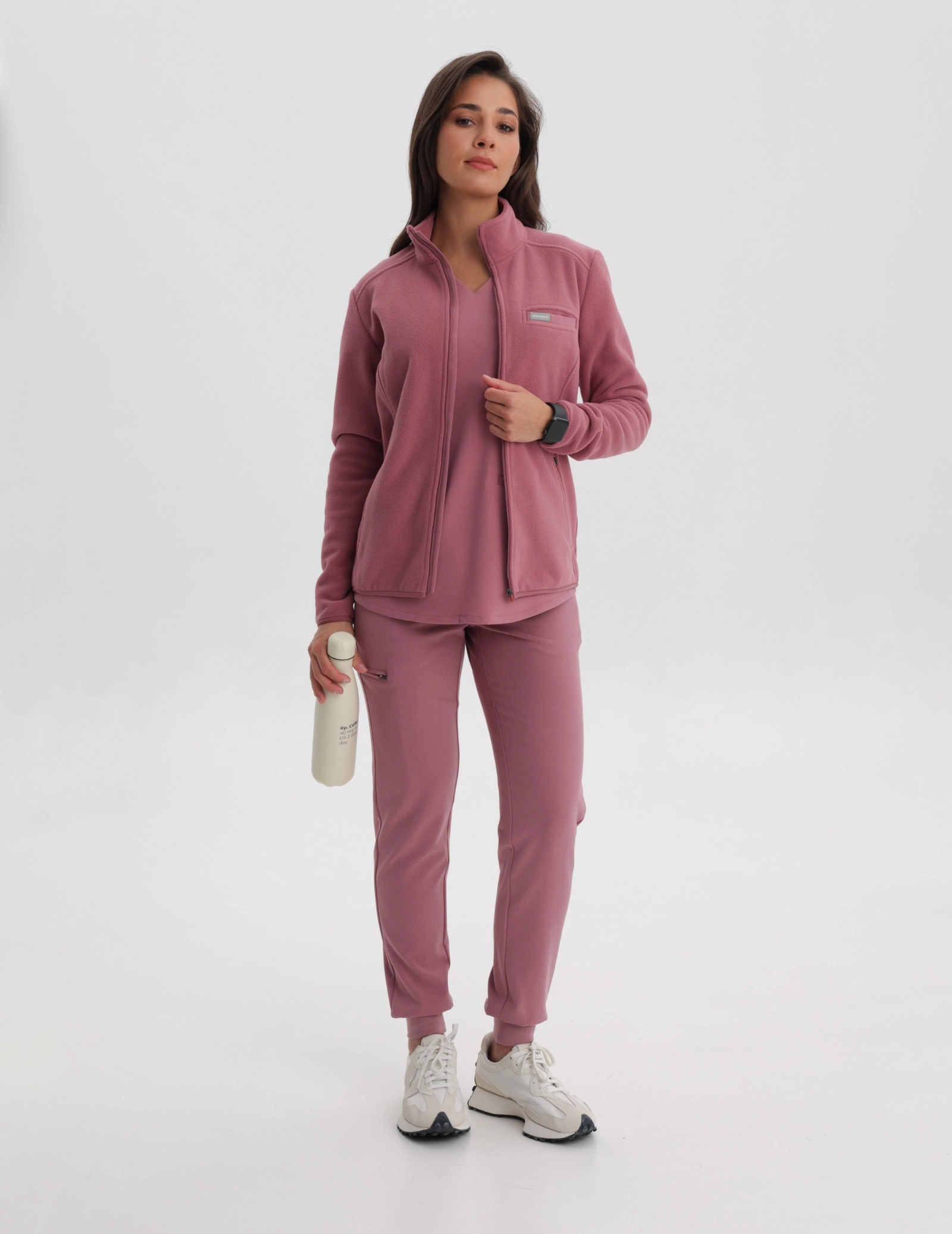 Bluza Polarowa Damska COZY HEAT - WOODROSE