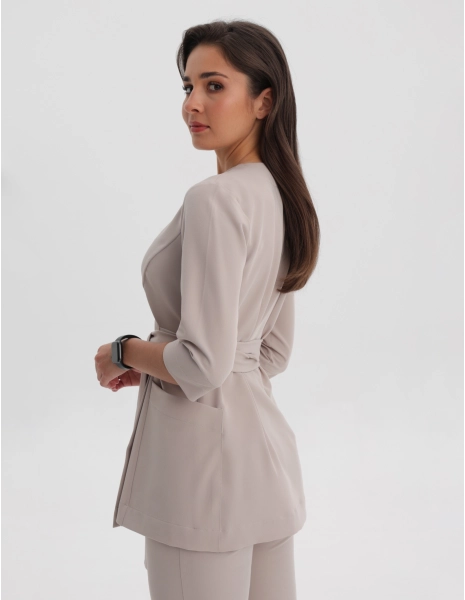 Bluza medyczna wiązana...