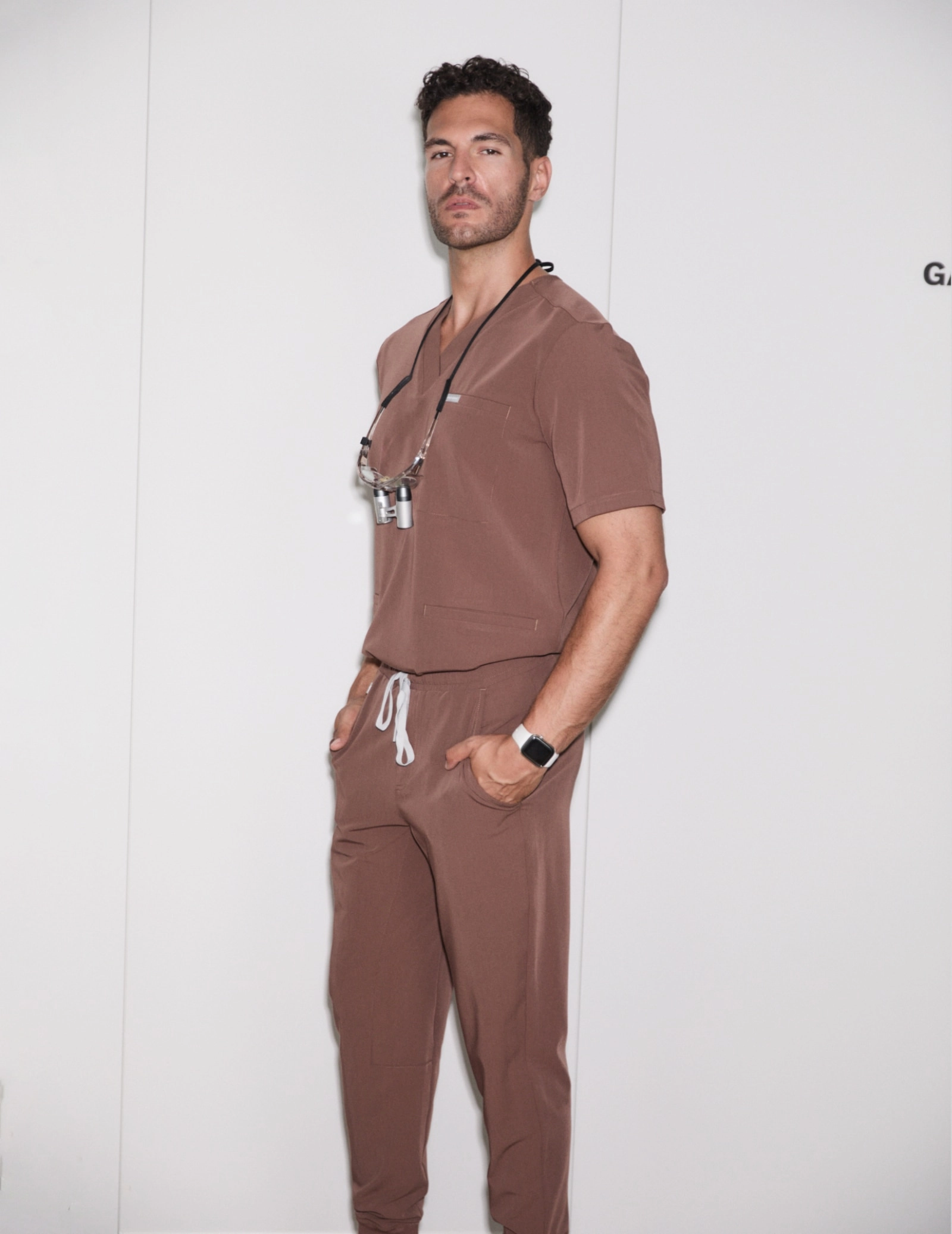 Bluza Medyczna Birbal - MILKY BROWN