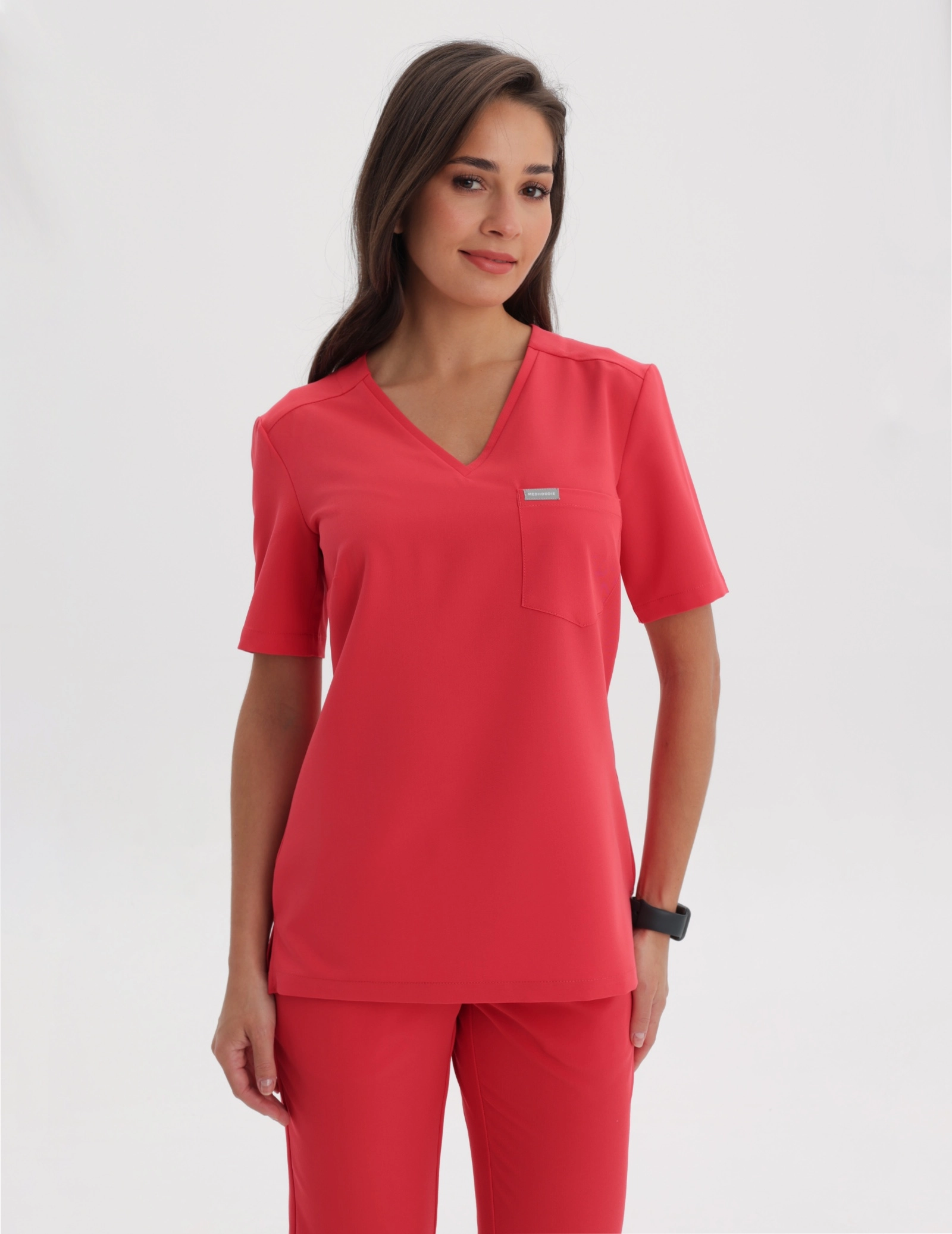 Bluza Medyczna Raya One Pocket - POP RED Bluza Medyczna Raya One Pocket - POP RED