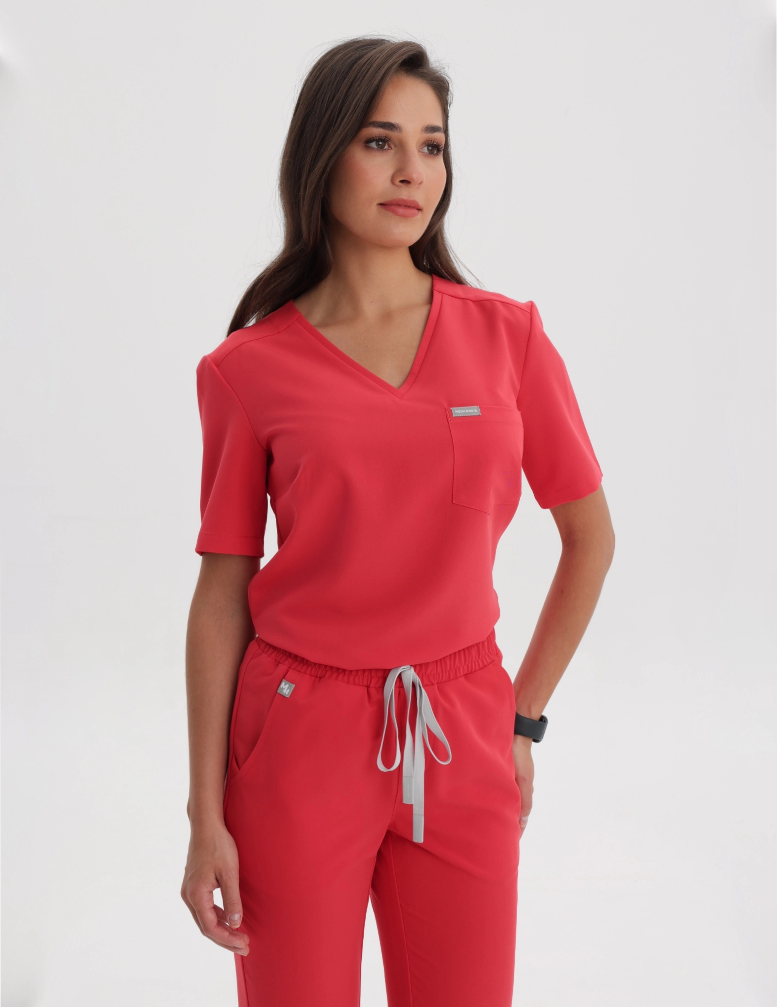 Bluza Medyczna Raya One Pocket - POP RED Bluza Medyczna Raya One Pocket - POP RED