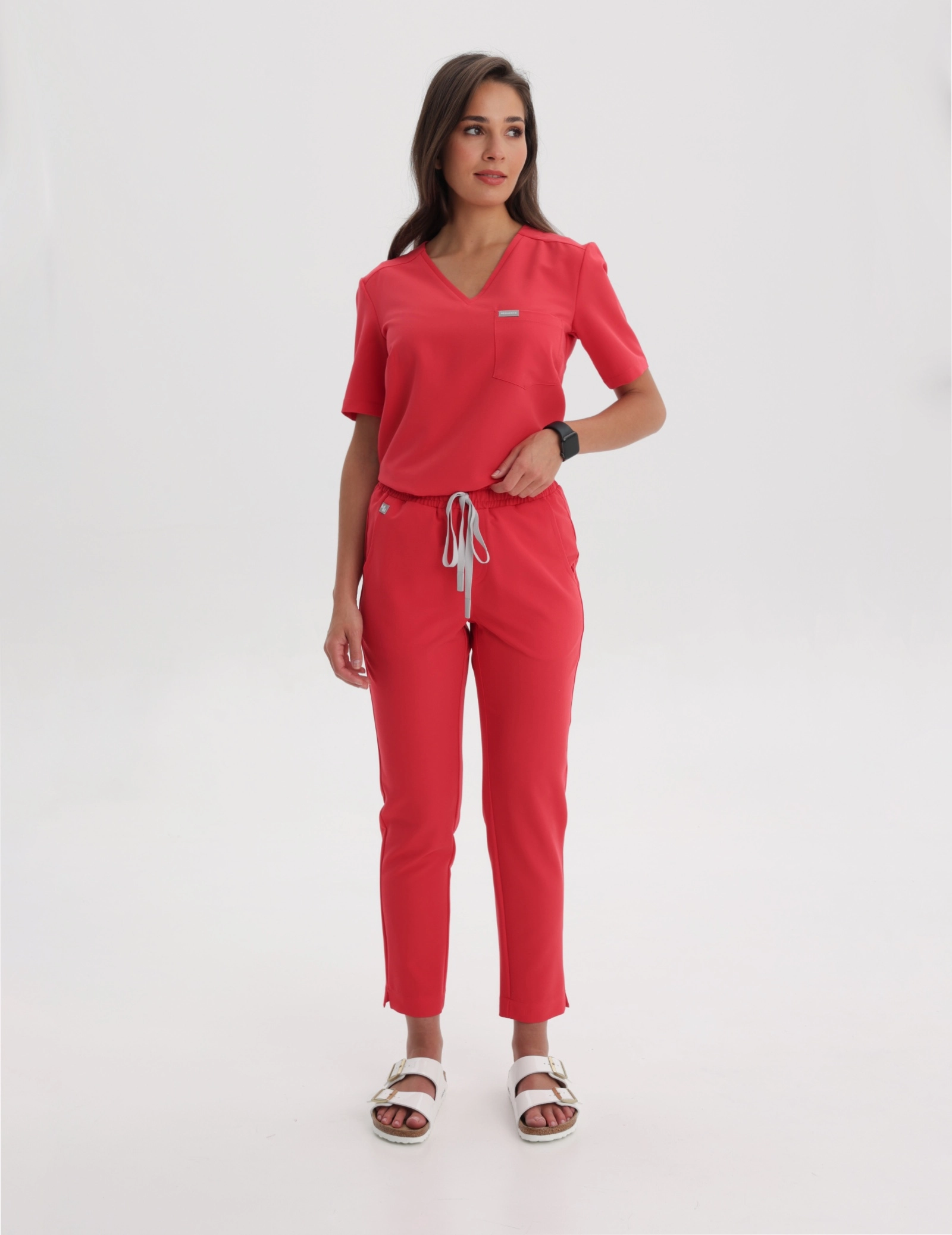 Bluza Medyczna Raya One Pocket - POP RED Bluza Medyczna Raya One Pocket - POP RED
