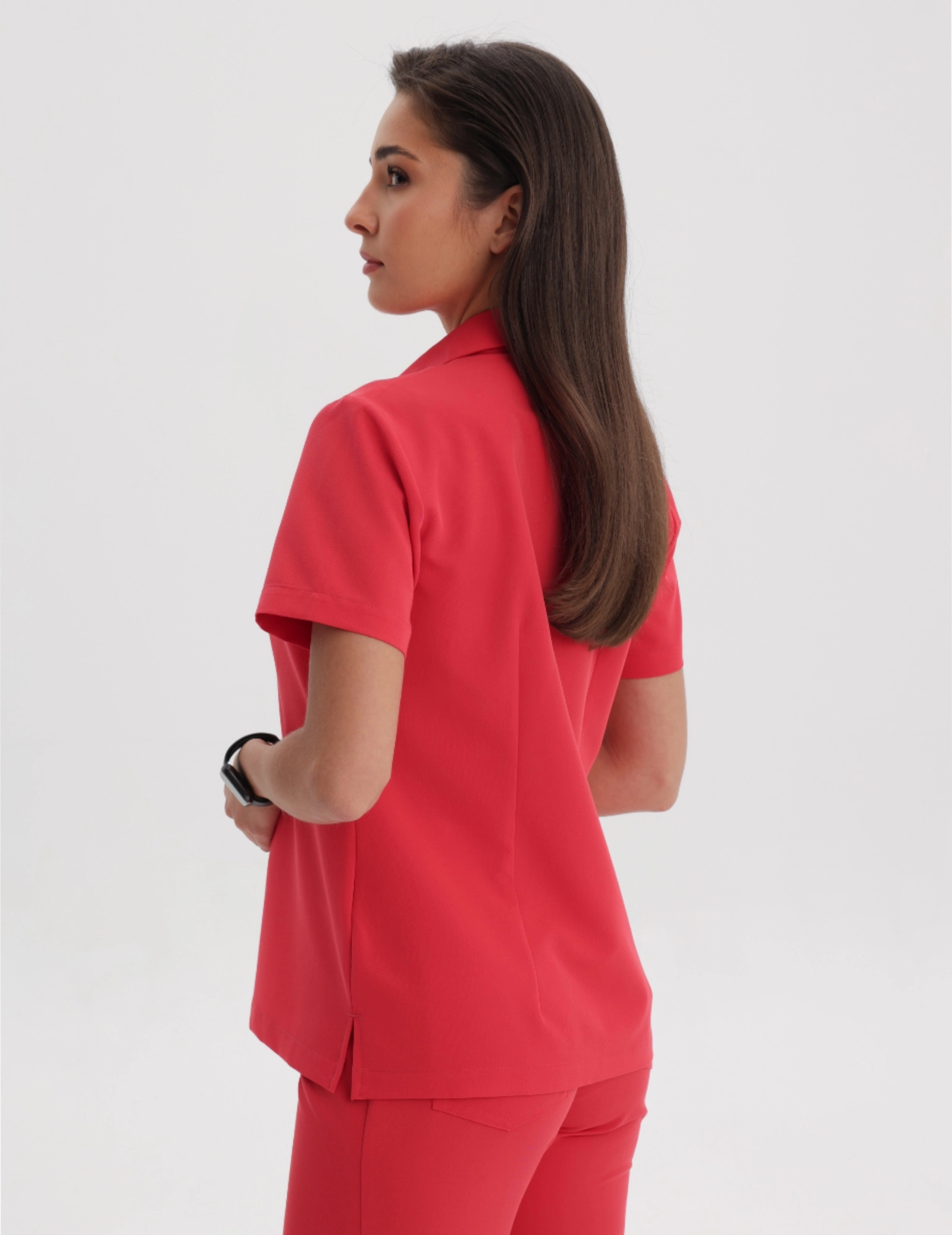 Bluza Medyczna Polo - POP RED