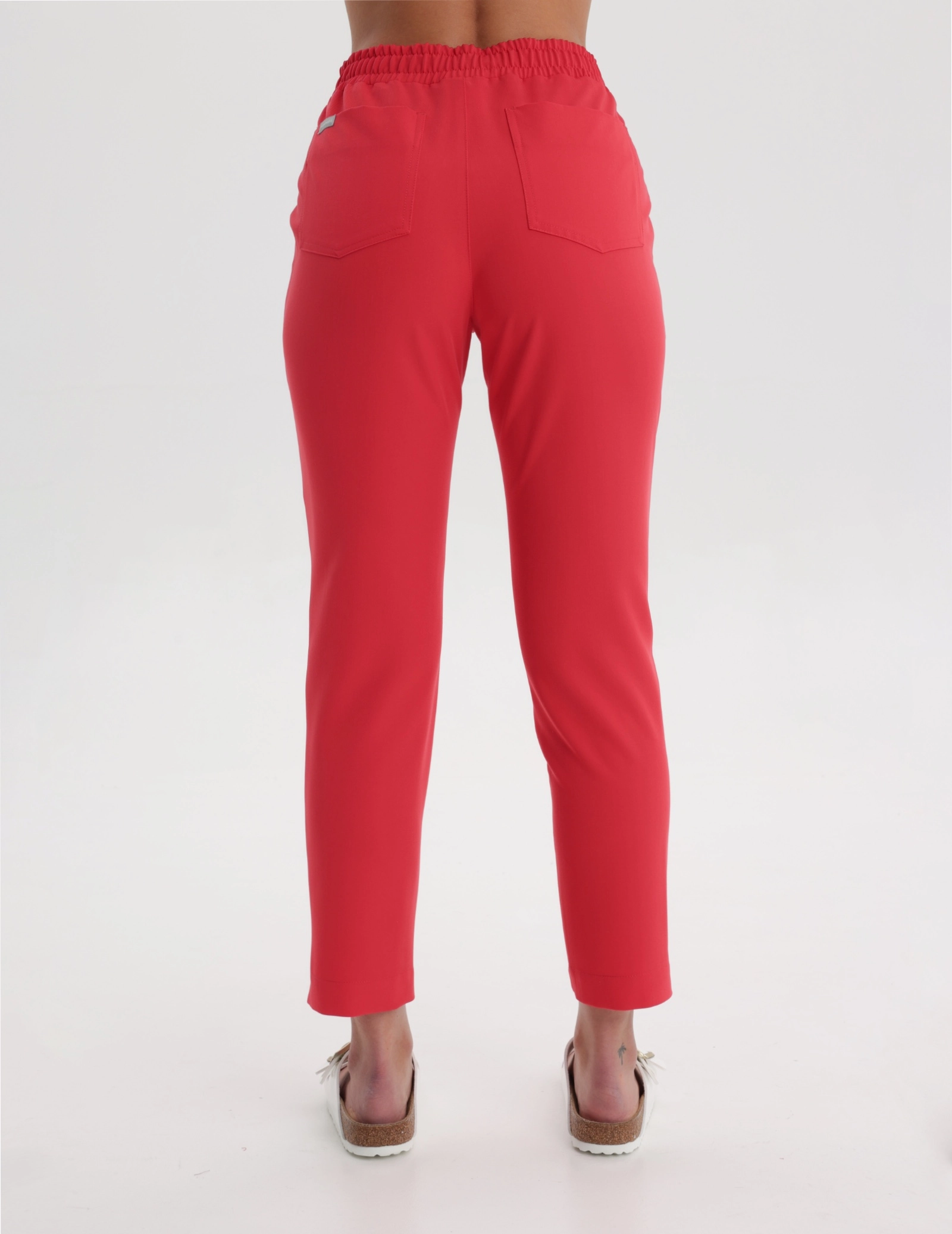 Spodnie damskie Basic - POP RED Spodnie damskie Basic - POP RED