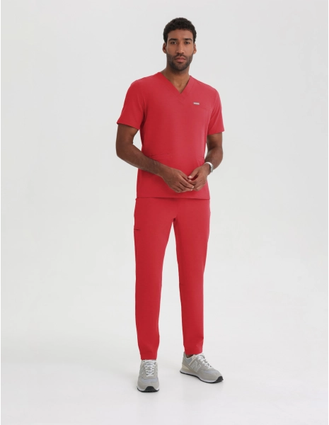 Spodnie Basic Męskie - POP RED