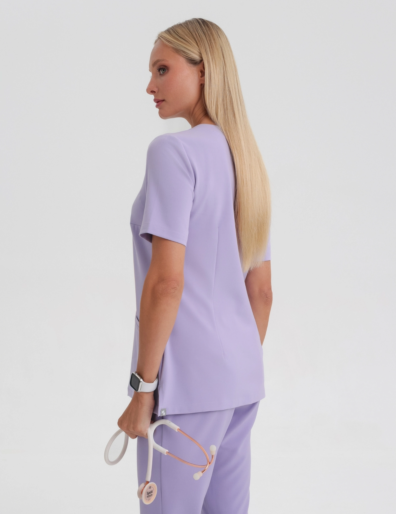Bluza Medyczna Casy - PURPLE HEATHER Bluza Medyczna Casy - PURPLE HEATHER