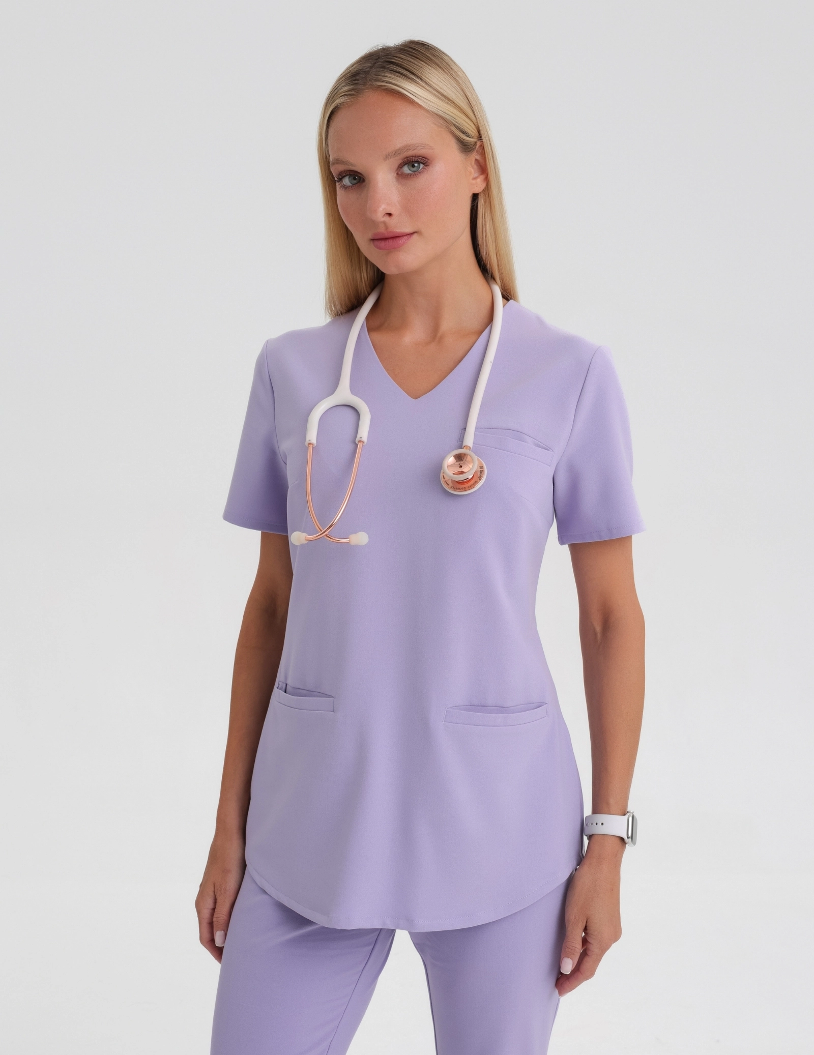 Bluza Medyczna Grace - PURPLE HEATHER Bluza Medyczna Grace - PURPLE HEATHER