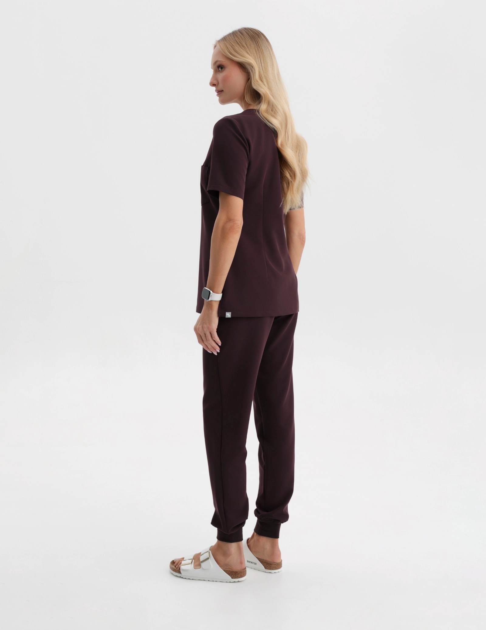 Bluza Medyczna Raya One Pocket - DARK CHOCOLATE Bluza Medyczna Raya One Pocket - DARK CHOCOLATE