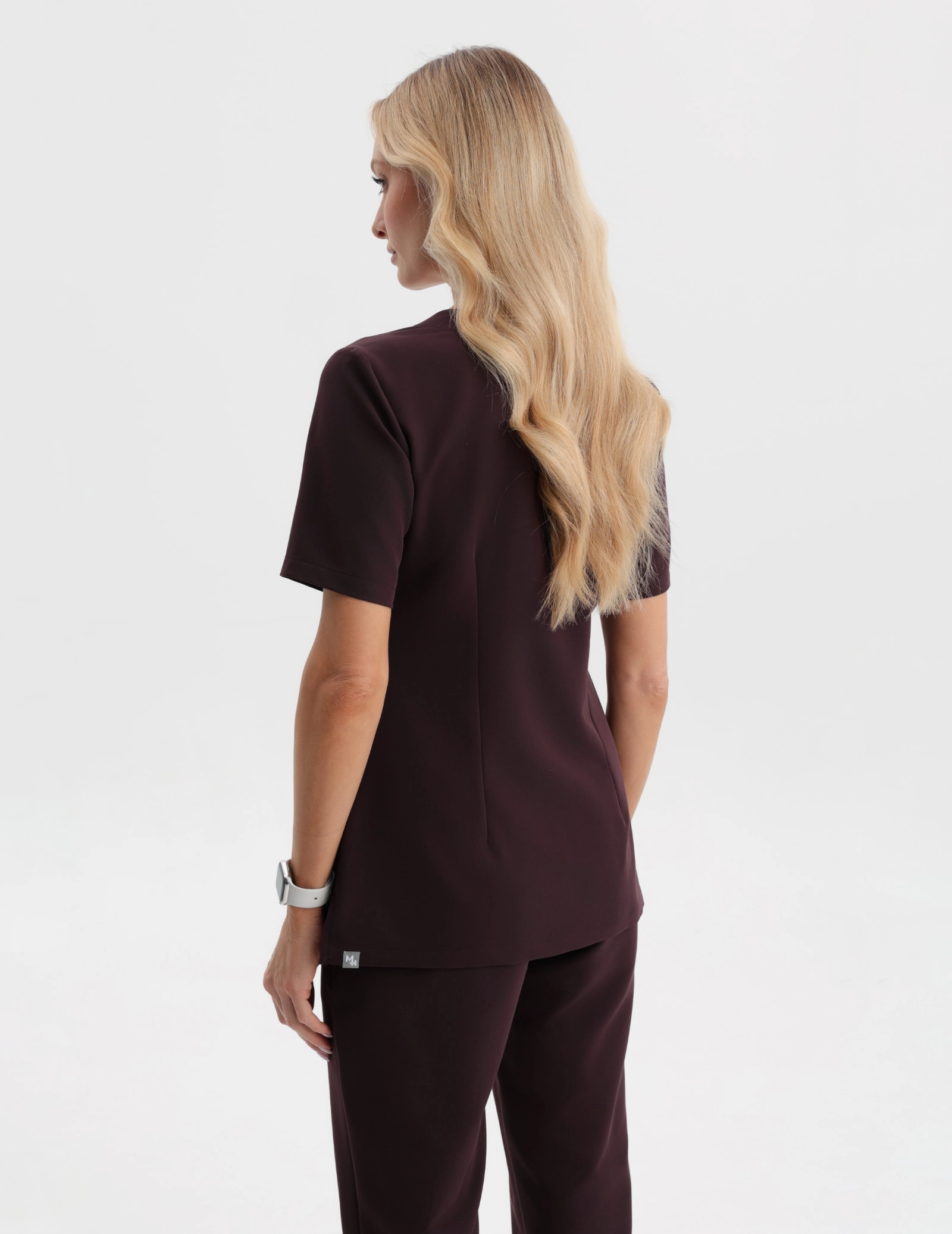 Bluza Medyczna Raya One Pocket - DARK CHOCOLATE Bluza Medyczna Raya One Pocket - DARK CHOCOLATE