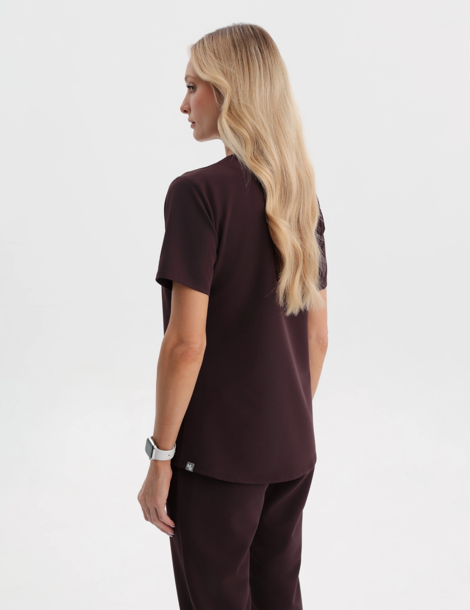 Bluza Medyczna Grace - DARK CHOCOLATE