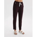 Spodnie Damskie Basic - DARK CHOCOLATE