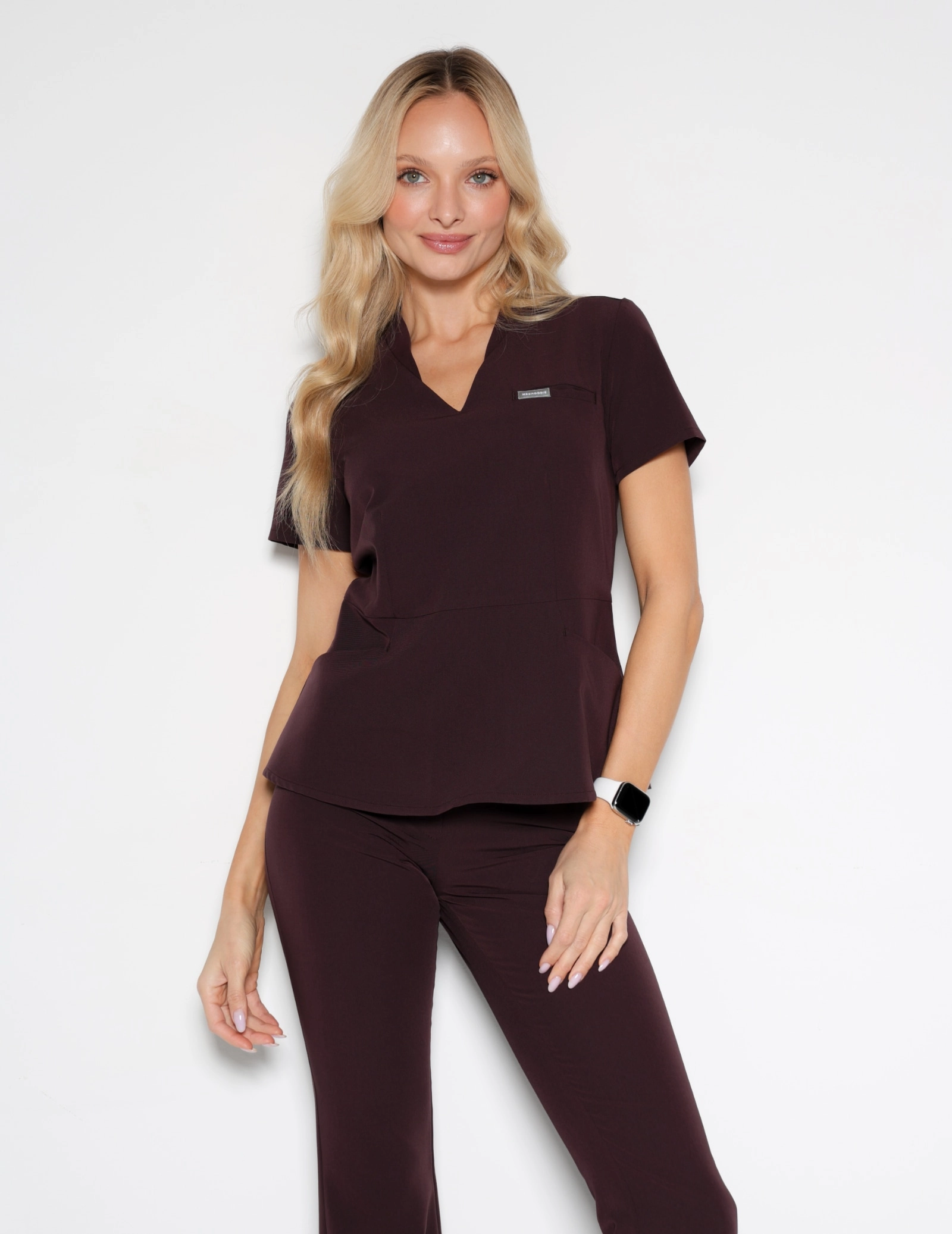 Bluza Medyczna Kori - DARK CHOCOLATE Bluza Medyczna Kori - DARK CHOCOLATE