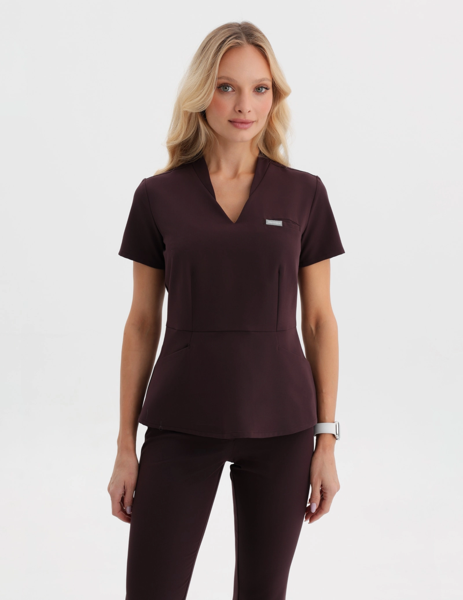 Bluza Medyczna Kori - DARK CHOCOLATE Bluza Medyczna Kori - DARK CHOCOLATE