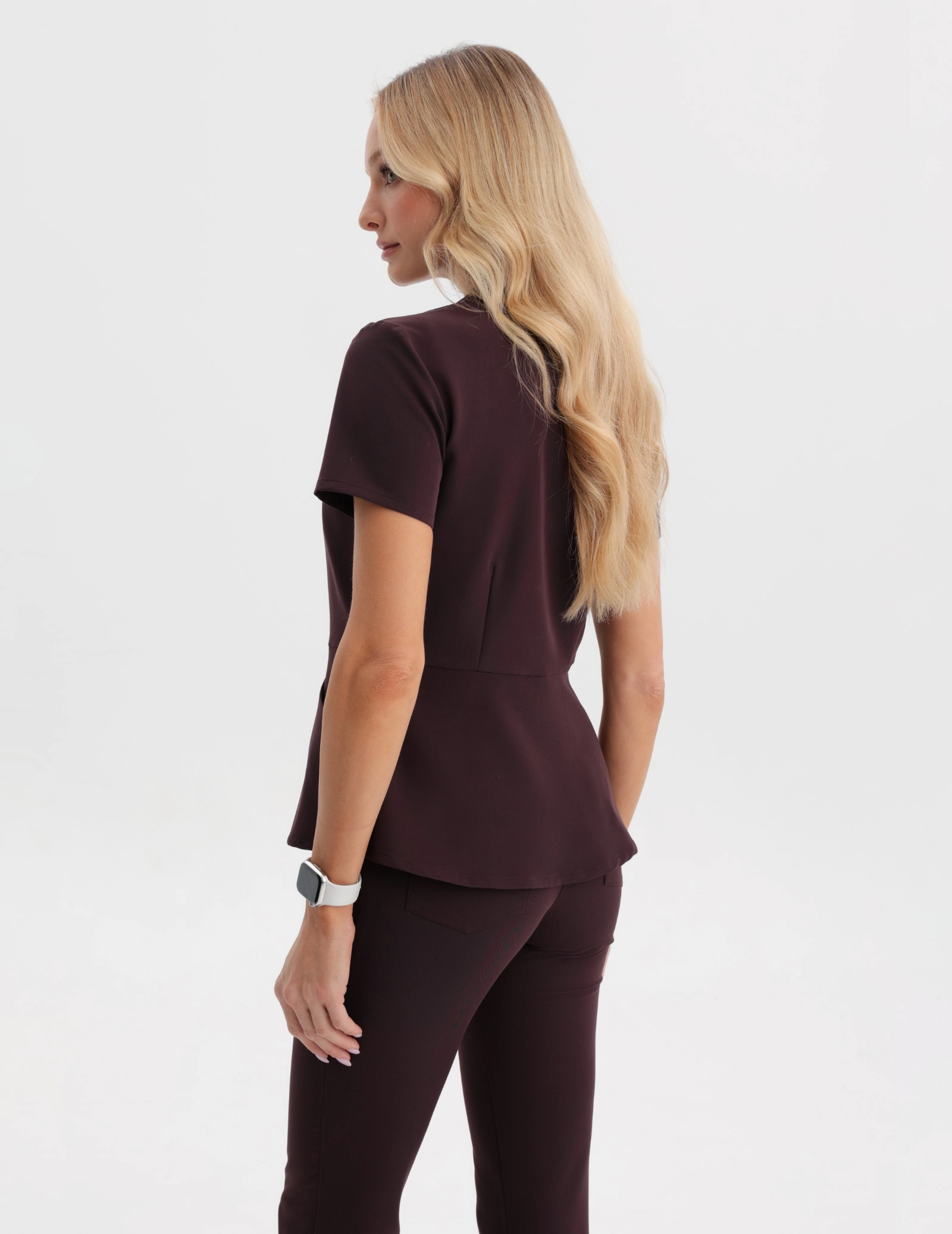 Bluza Medyczna Kori - DARK CHOCOLATE Bluza Medyczna Kori - DARK CHOCOLATE