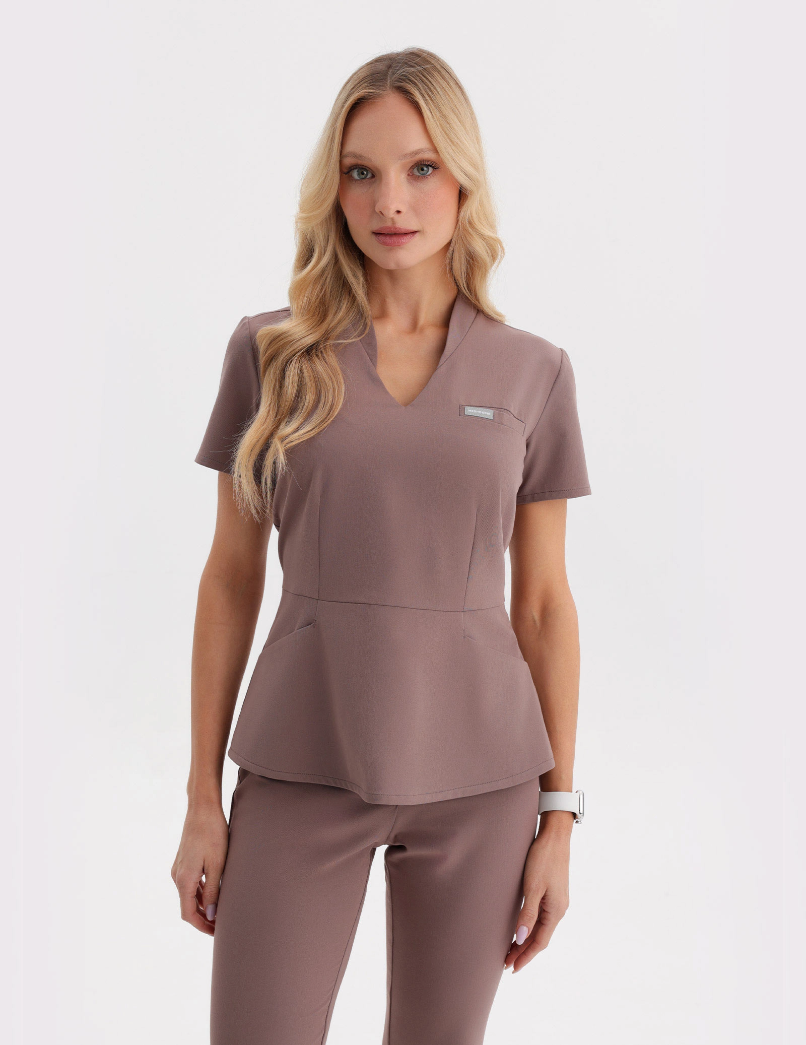 Bluza Medyczna Kori - MOCHA