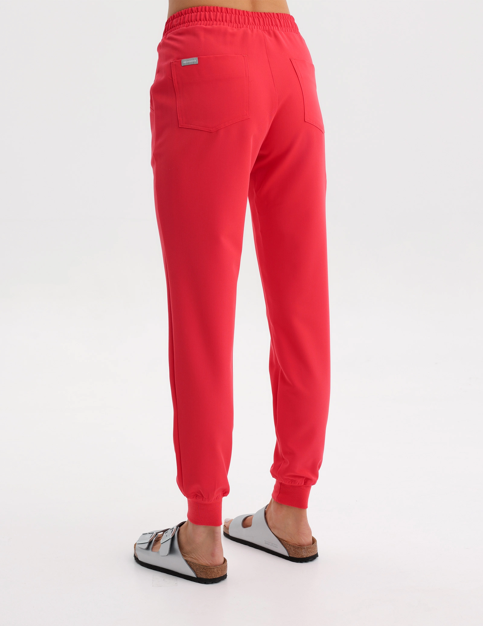 Spodnie Joggery Damskie - POP RED
