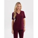 Bluza Medyczna Casy - BURGUNDY