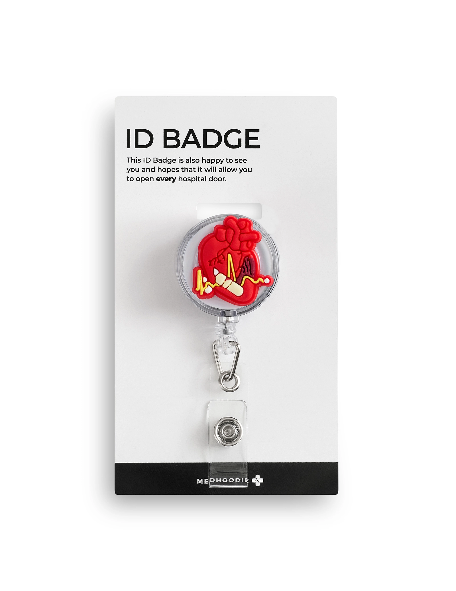 ID Badge Holder - HEART ID Badge Holder - HEART