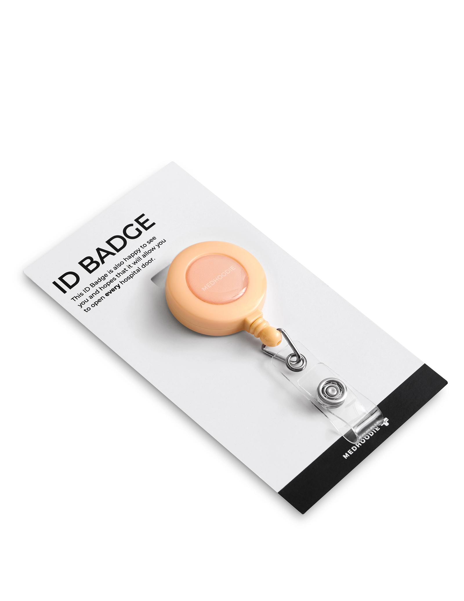 ID Badge Holder - PEACH