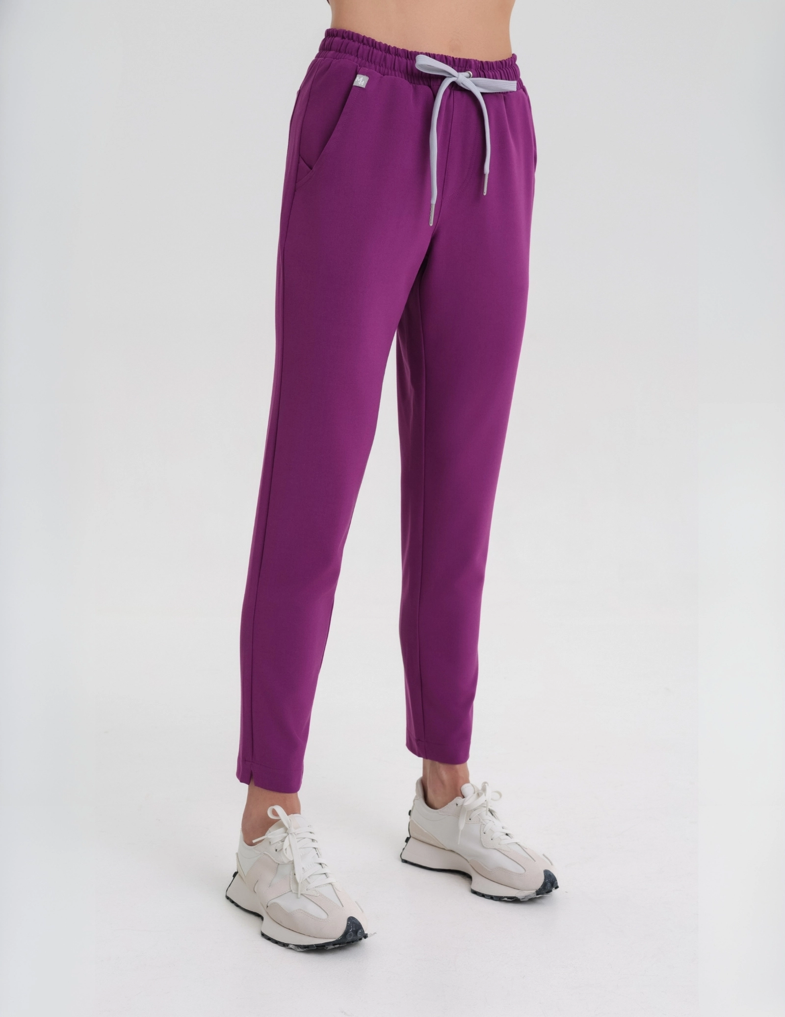 Spodnie Damskie Basic - GRAPE PURPLE Spodnie Damskie Basic - GRAPE PURPLE