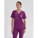 Bluza Medyczna Casy - GRAPE PURPLE